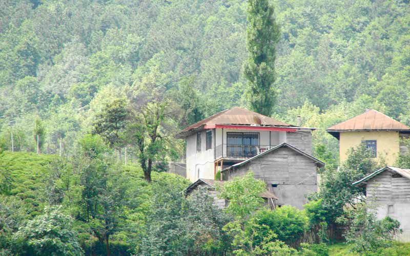 اجاره ویلا  70 متری یک خوابه در چابکسر در ارتفاعات سرولات تراسی رو به جنگل،