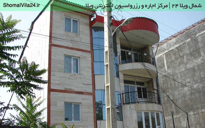 اجاره آپارتمان طبقه سوم دو خوابه و شاه نشین بهارخواب دوبلکس در فاصله 40 متری از ساحل در چابکسر